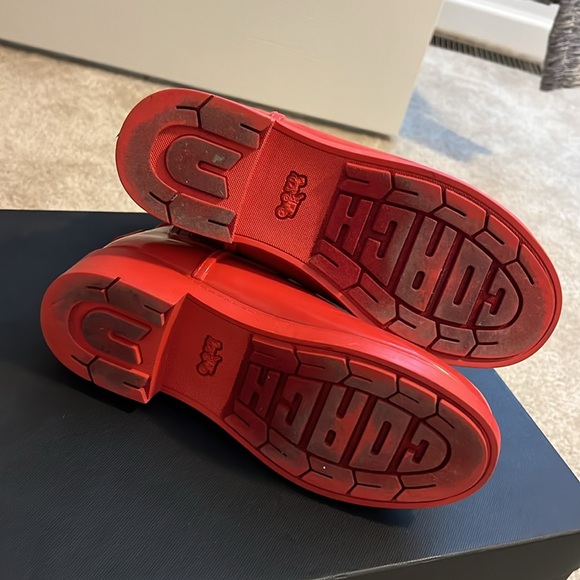 Coach rain boots size 7 - Picture 6 of 6